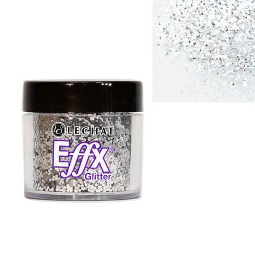 Lechat Perfect Match EFFX Nail Art Glitter - 22 Silver Hex 20g