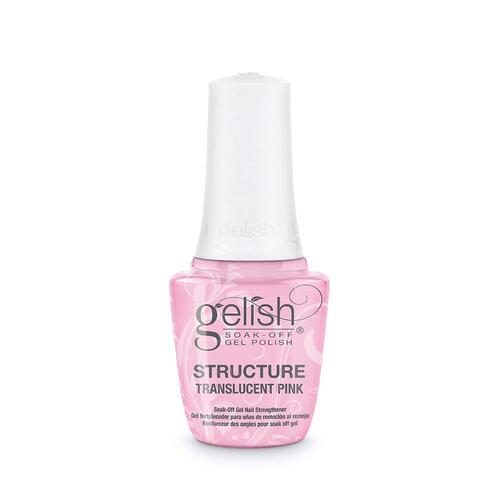 Harmony Gelish Structure Gel Brush On Formula - Translucent Pink 15ml