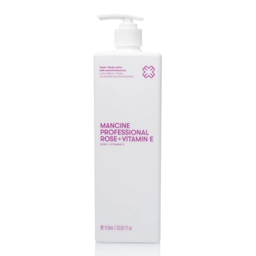 Mancine - Lotion - Hand & Body (Rose & Vitamin E) 1L