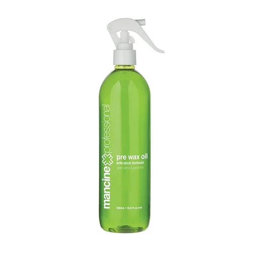 Mancine Pre Wax Oil: Aloe Vera & Jasmine 500ml