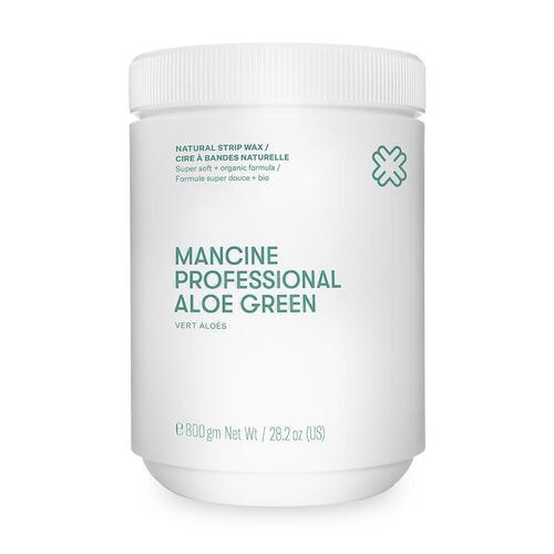 Mancine - Strip Wax - Aloe Green 800g