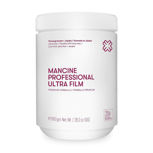 Mancine - Strip wax - Ultra Film Pomegranate & Jojoba 800g