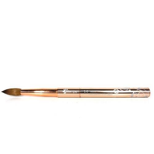 NITRO - Acrylic Kolinsky Nail Brush #16 (Gold)