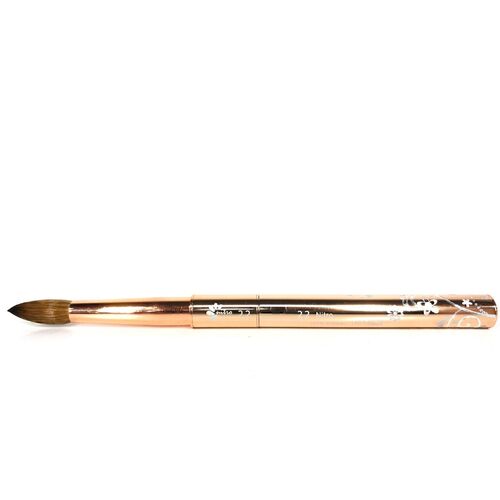 NITRO - Acrylic Kolinsky Nail Brush #22 (Gold)