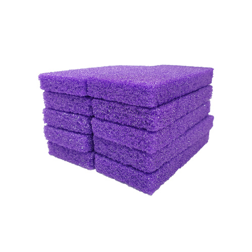 Disposable Pumice Bar Coarse (Large) - Dark Purple - 10 pcs