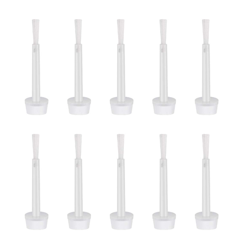 10 x SNS Nail Dip Dipping Gel Top Base Coat Sealer Prep Replacement Brush