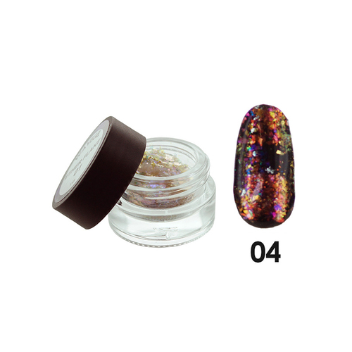 Wave Gel - Nail Foil Art Glitter Holographic Ether Flake 04 (1g)