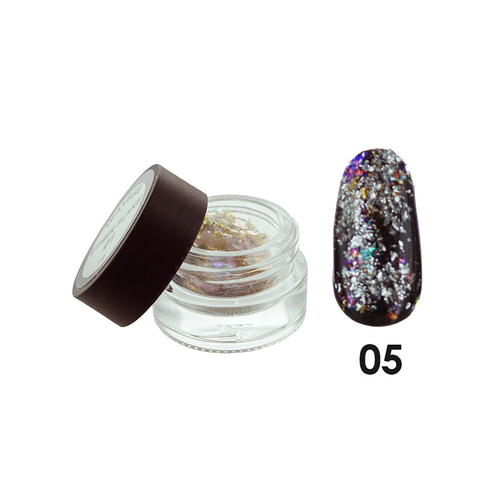 Wave Gel - Nail Foil Art Glitter Holographic Ether Flake 05 (1g)